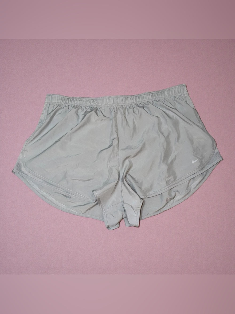 Nike Women’s Pale Gray Athletic Running Shorts